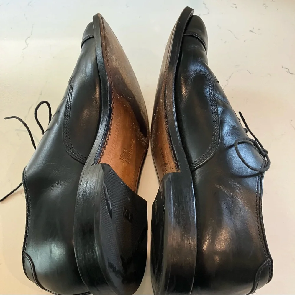 Allen Edmonds Park Avenue Black Oxford Dress Shoes Men’s Size 6.5 D - Picture 11 of 14